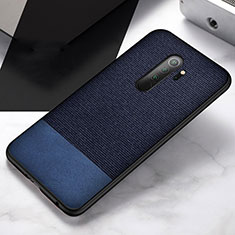 Silikon Hülle Handyhülle Ultra Dünn Schutzhülle Flexible Tasche C02 für Xiaomi Redmi Note 8 Pro Blau