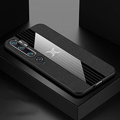 Silikon Hülle Handyhülle Ultra Dünn Schutzhülle Flexible Tasche C03 für Xiaomi Mi Note 10 Schwarz
