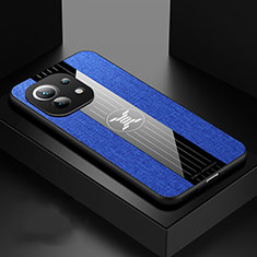 Silikon Hülle Handyhülle Ultra Dünn Schutzhülle Flexible Tasche C04 für Xiaomi Mi 11 5G Blau