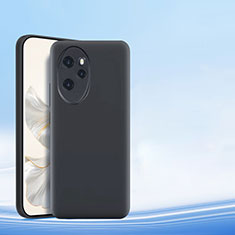 Silikon Hülle Handyhülle Ultra Dünn Schutzhülle für Huawei Honor 100 Pro 5G Schwarz