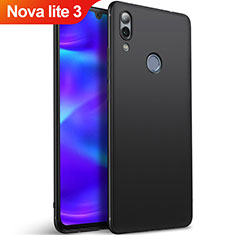 Silikon Hülle Handyhülle Ultra Dünn Schutzhülle für Huawei Nova Lite 3 Schwarz