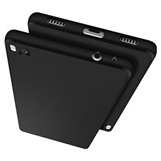 Silikon Hülle Handyhülle Ultra Dünn Schutzhülle für Huawei P8 Schwarz