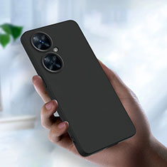Silikon Hülle Handyhülle Ultra Dünn Schutzhülle H02 für Huawei Nova 11i Schwarz