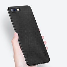 Silikon Hülle Handyhülle Ultra Dünn Schutzhülle R01 für Apple iPhone 8 Plus Schwarz