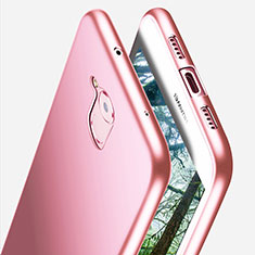 Silikon Hülle Handyhülle Ultra Dünn Schutzhülle S02 für Huawei Enjoy 6S Rosa