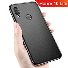 Silikon Hülle Handyhülle Ultra Dünn Schutzhülle S02 für Huawei Honor 10 Lite Schwarz