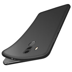 Silikon Hülle Handyhülle Ultra Dünn Schutzhülle S02 für Huawei Mate 20 Lite Schwarz