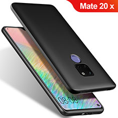 Silikon Hülle Handyhülle Ultra Dünn Schutzhülle S02 für Huawei Mate 20 X Schwarz
