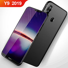 Silikon Hülle Handyhülle Ultra Dünn Schutzhülle S02 für Huawei Y9 (2019) Schwarz
