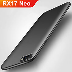 Silikon Hülle Handyhülle Ultra Dünn Schutzhülle S02 für Oppo RX17 Neo Schwarz
