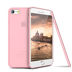 Silikon Hülle Handyhülle Ultra Dünn Schutzhülle S03 für Apple iPhone 8 Rosa