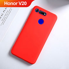Silikon Hülle Handyhülle Ultra Dünn Schutzhülle S03 für Huawei Honor View 20 Rot