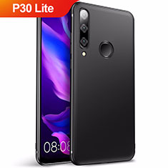 Silikon Hülle Handyhülle Ultra Dünn Schutzhülle S03 für Huawei P30 Lite Schwarz