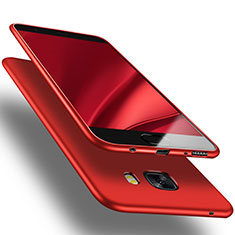 Silikon Hülle Handyhülle Ultra Dünn Schutzhülle S03 für Samsung Galaxy C9 Pro C9000 Rot