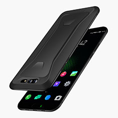 Silikon Hülle Handyhülle Ultra Dünn Schutzhülle S04 für Xiaomi Black Shark Schwarz