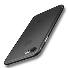 Silikon Hülle Handyhülle Ultra Dünn Schutzhülle S05 für Apple iPhone 7 Schwarz