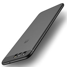 Silikon Hülle Handyhülle Ultra Dünn Schutzhülle S07 für Huawei P10 Schwarz