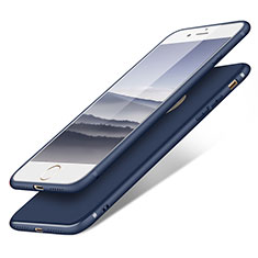 Silikon Hülle Handyhülle Ultra Dünn Schutzhülle S09 für Apple iPhone 8 Blau