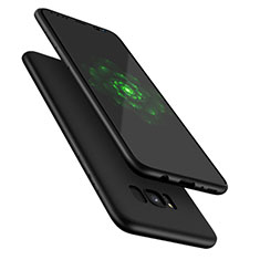 Silikon Hülle Handyhülle Ultra Dünn Schutzhülle S09 für Samsung Galaxy S8 Plus Schwarz