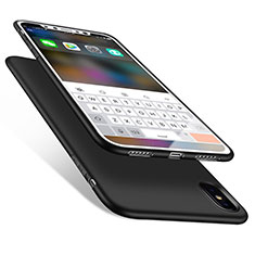 Silikon Hülle Handyhülle Ultra Dünn Schutzhülle S14 für Apple iPhone X Schwarz