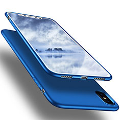 Silikon Hülle Handyhülle Ultra Dünn Schutzhülle S16 für Apple iPhone X Blau