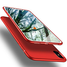 Silikon Hülle Handyhülle Ultra Dünn Schutzhülle S16 für Apple iPhone Xs Rot