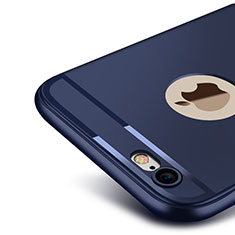 Silikon Hülle Handyhülle Ultra Dünn Schutzhülle Silikon für Apple iPhone 6S Plus Blau