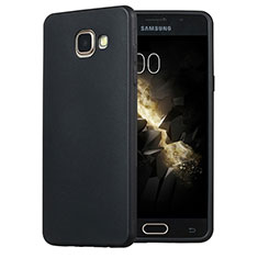Silikon Hülle Handyhülle Ultra Dünn Schutzhülle Silikon für Samsung Galaxy A5 (2016) SM-A510F Schwarz