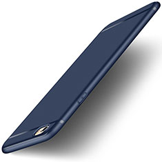 Silikon Hülle Handyhülle Ultra Dünn Schutzhülle Silikon mit Fingerring Ständer für Apple iPhone 6 Blau