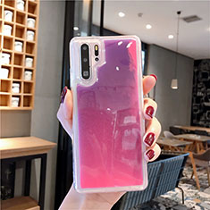 Silikon Hülle Handyhülle Ultra Dünn Schutzhülle Tasche C01 für Huawei P30 Pro Pink