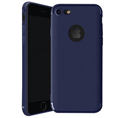 Silikon Hülle Handyhülle Ultra Dünn Schutzhülle Tasche H01 für Apple iPhone SE (2020) Blau