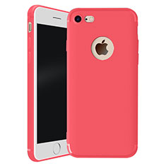 Silikon Hülle Handyhülle Ultra Dünn Schutzhülle Tasche H01 für Apple iPhone SE (2020) Rot