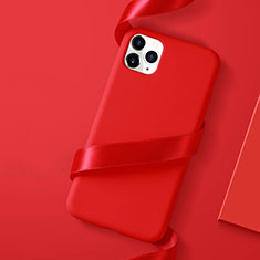 Silikon Hülle Handyhülle Ultra Dünn Schutzhülle Tasche S01 für Apple iPhone 11 Pro Rot