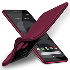 Silikon Hülle Handyhülle Ultra Dünn Schutzhülle Tasche S01 für Google Pixel 3 Violett