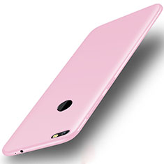 Silikon Hülle Handyhülle Ultra Dünn Schutzhülle Tasche S01 für Huawei Enjoy 7 Rosa