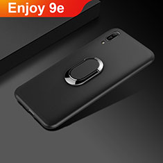 Silikon Hülle Handyhülle Ultra Dünn Schutzhülle Tasche S01 für Huawei Enjoy 9e Schwarz