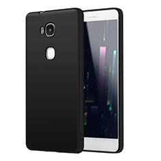 Silikon Hülle Handyhülle Ultra Dünn Schutzhülle Tasche S01 für Huawei Honor 5X Schwarz