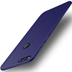 Silikon Hülle Handyhülle Ultra Dünn Schutzhülle Tasche S01 für Huawei Honor 7X Blau