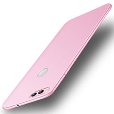Silikon Hülle Handyhülle Ultra Dünn Schutzhülle Tasche S01 für Huawei Honor 7X Rosa