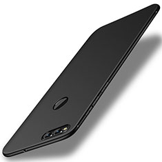 Silikon Hülle Handyhülle Ultra Dünn Schutzhülle Tasche S01 für Huawei Honor Play 7X Schwarz