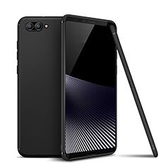 Silikon Hülle Handyhülle Ultra Dünn Schutzhülle Tasche S01 für Huawei Honor V10 Schwarz