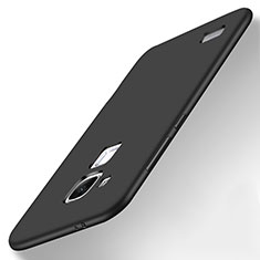 Silikon Hülle Handyhülle Ultra Dünn Schutzhülle Tasche S01 für Huawei Mate 7 Schwarz