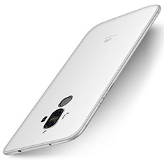 Silikon Hülle Handyhülle Ultra Dünn Schutzhülle Tasche S01 für Huawei Mate 9 Weiß