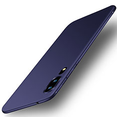 Silikon Hülle Handyhülle Ultra Dünn Schutzhülle Tasche S01 für Huawei P20 Blau