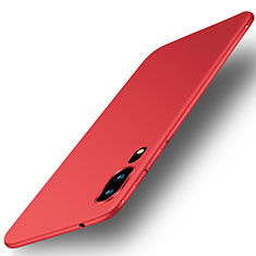 Silikon Hülle Handyhülle Ultra Dünn Schutzhülle Tasche S01 für Huawei P20 Rot