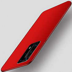 Silikon Hülle Handyhülle Ultra Dünn Schutzhülle Tasche S01 für Huawei P40 Pro+ Plus Rot