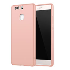 Silikon Hülle Handyhülle Ultra Dünn Schutzhülle Tasche S01 für Huawei P9 Rosa