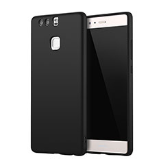 Silikon Hülle Handyhülle Ultra Dünn Schutzhülle Tasche S01 für Huawei P9 Schwarz