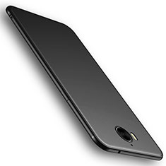 Silikon Hülle Handyhülle Ultra Dünn Schutzhülle Tasche S01 für Huawei Y5 (2017) Schwarz