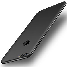 Silikon Hülle Handyhülle Ultra Dünn Schutzhülle Tasche S01 für Huawei Y9 (2018) Schwarz